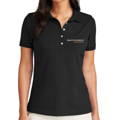Realty One Boardwalk - Women's Pima Cotton Pique Polo Thumbnail