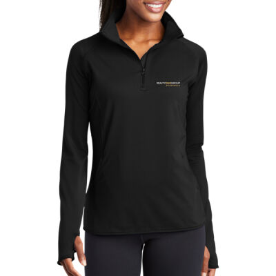 Realty One Boardwalk - Ladies Sport Wick ® Stretch 1/4 Zip Pullover Thumbnail